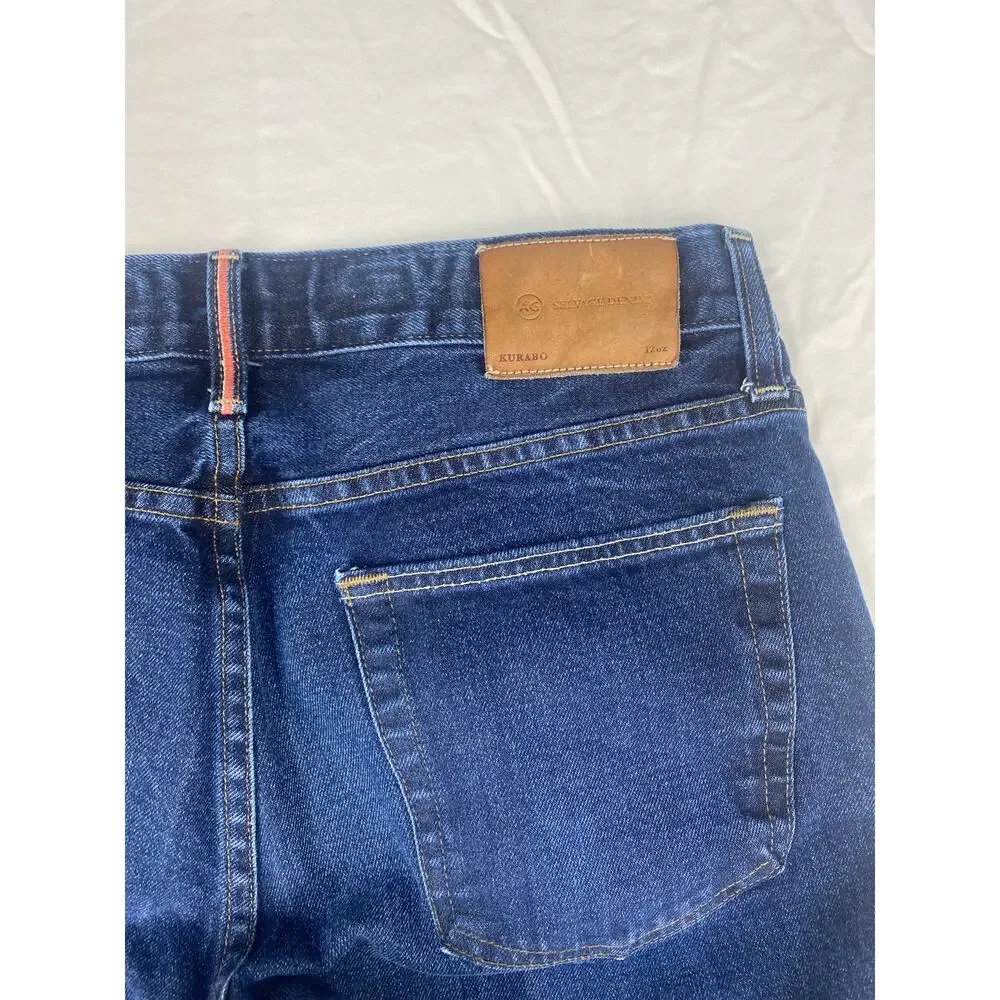 AG Adriano Goldschmied USA Kurabo Japanese Selvedge Dylan Slim Skinny jeans 32